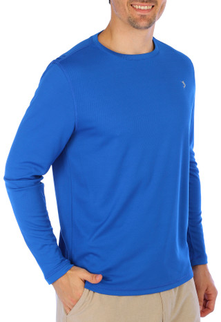 Thumbnail 4: REEL LEGENDS Reel Legends Mens Freeline Solid Long Sleeve Shirt 