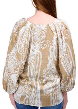 Thumbnail 3: Nautica Nautica Womens Paisley Raglan Top 