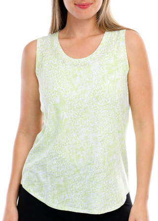 Thumbnail 4: Blue Sol Blue Sol Womens Luxury Printed Scoop Neck Tank 