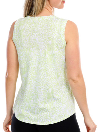 Thumbnail 3: Blue Sol Blue Sol Womens Luxury Printed Scoop Neck Tank 