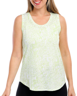 Thumbnail 1: Blue Sol Blue Sol Womens Luxury Printed Scoop Neck Tank 