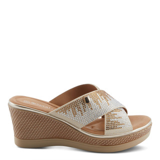 Thumbnail 5: Patrizia Patrizia Womens Vashion Wedge Slide Sandals 