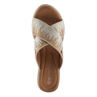 Thumbnail 3: Patrizia Patrizia Womens Vashion Wedge Slide Sandals 