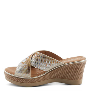Thumbnail 2: Patrizia Patrizia Womens Vashion Wedge Slide Sandals 