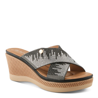 Thumbnail 1: Patrizia Patrizia Womens Vashion Wedge Slide Sandals 