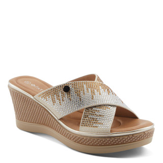 Thumbnail 1: Patrizia Patrizia Womens Vashion Wedge Slide Sandals 