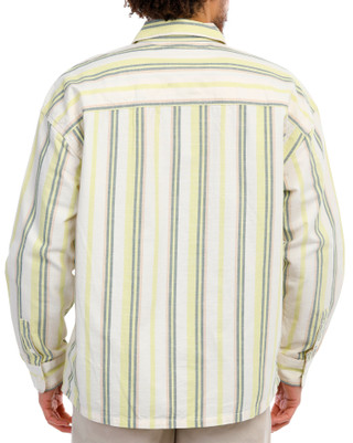 Thumbnail 2: Dickies Dickied Men's Striped Long Sleeve Button Down Shirt 
