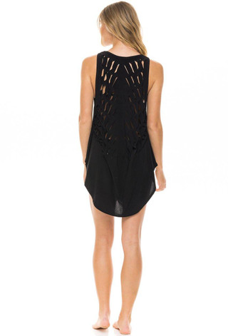 Thumbnail 2: Jordan Taylor Jordan Taylor Womens Cut Out Swim Cover Up 