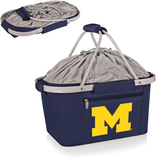 Thumbnail 2: Michigan Wolverines Michigan Wolverines Metro Basket Tote  