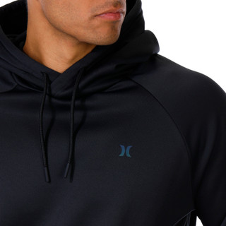 Thumbnail 3: Hurley Hurley Mens Exist Icon Logo Pullover Hoodie 