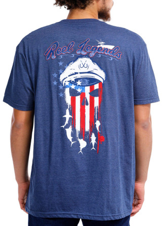 Thumbnail 1: REEL LEGENDS Reel Legends Mens Short Sleeve Graphic Tee 