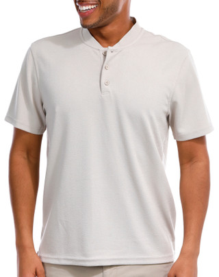 Thumbnail 1: Kenneth Cole Kenneth Cole Men's Knit Short Sleeve Polo Tee 