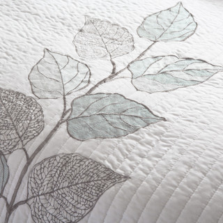 Thumbnail 5: Madison Park Madison Park Caelie Blue 6-pc. Coverlet Set 