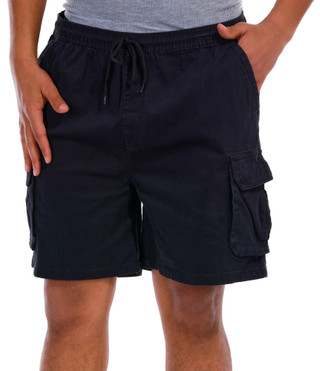 Thumbnail 1: BROOKLYN CLOTH BROOKLYN CLOTH Mens Washed Twill Cargo Shorts 
