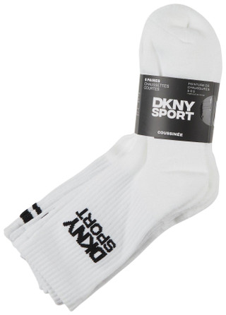 Thumbnail 2: DKNY DKNY Womens 6 Pk. Low Crew Cut Cushioned Socks 