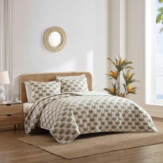 Thumbnail 6: Tommy Bahama Santiago Reversible Quilt Set 