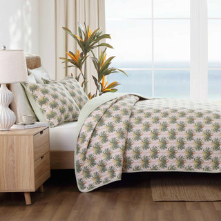 Thumbnail 12: Tommy Bahama Santiago Reversible Quilt Set 