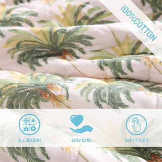 Thumbnail 29: Tommy Bahama Santiago Reversible Quilt Set 