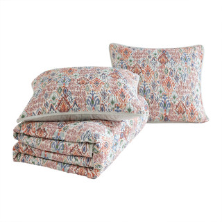 Thumbnail 7: Tommy Bahama Ikat Tropics Reversible Quilt Set 