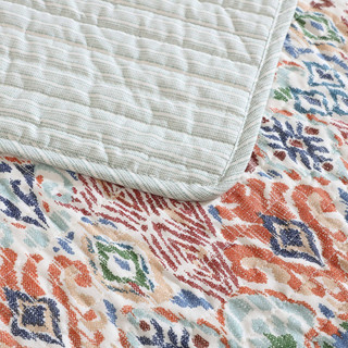 Thumbnail 8: Tommy Bahama Ikat Tropics Reversible Quilt Set 