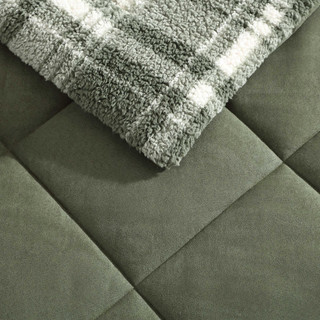 Thumbnail 21: Eddie Bauer Big Plaid Microfiber Comforter & Sham Set 