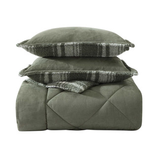 Thumbnail 26: Eddie Bauer Big Plaid Microfiber Comforter & Sham Set 