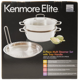 Thumbnail 6: Gibson Gibson 5 Pc Multi Steamer Set 