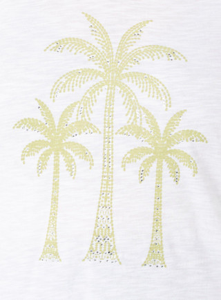 Thumbnail 3: Coral Bay Coral Bay Plus Embellished Short Sleeve Top 