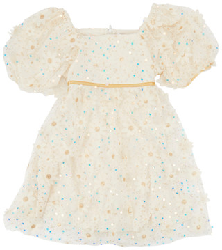 Thumbnail 1: Speechless Speechless Big Girls 3D Daisy Puff Sleeve Dress 