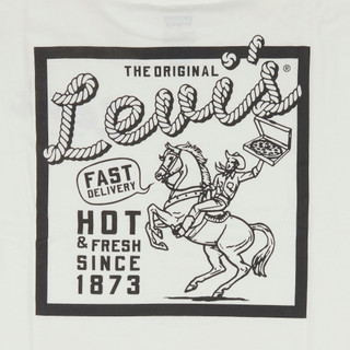 Thumbnail 3: Levi's Levis Little Boys Pizza delivering Short Sleeve Tee 