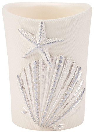 Thumbnail 1: Avanti Avanti Sequin Shell Bathroom Tumbler 