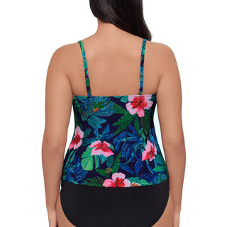 Thumbnail 2: Trimshaper Womens Ronnie Jungle Oasis Tankini Top 
