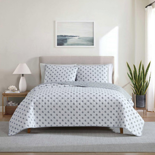 Thumbnail 3: Nautica Nautica Coral Beach Quilt & Sham Set 