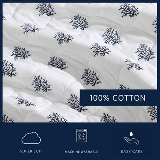 Thumbnail 30: Nautica Nautica Coral Beach Quilt & Sham Set 