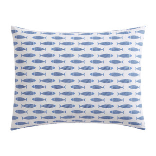 Thumbnail 6: Nautica Nautica Woodblock Fish Duvet Cover Set 