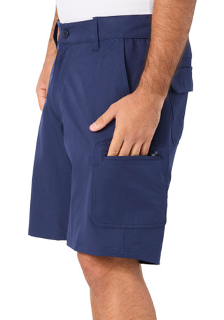 Thumbnail 3: REEL LEGENDS Men's Woven Sanibel Cargo Shorts 