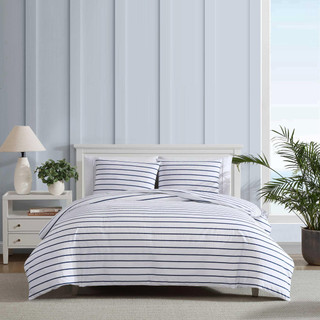 Thumbnail 1: Nautica Nautica Brenton Stripe Duvet Cover Set 