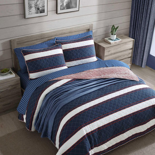 Thumbnail 13: Nautica Nautica Wesley Reversible Quilt & Sham Set 