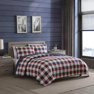 Thumbnail 4: Nautica Nautica Rosedale Quilt & Sham Set 