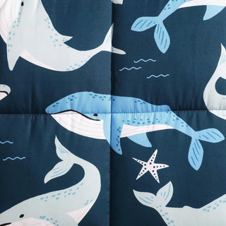 Thumbnail 10: Nautica Nautica Kids Finnian Whales Comforter Sham Set 