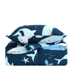 Thumbnail 24: Nautica Nautica Kids Finnian Whales Comforter Sham Set 