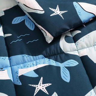 Thumbnail 26: Nautica Nautica Kids Finnian Whales Comforter Sham Set 