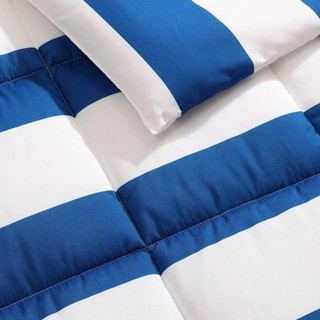 Thumbnail 25: Nautica Nautica Kids 3-Piece Huck Stripe Comforter & Sham Set 