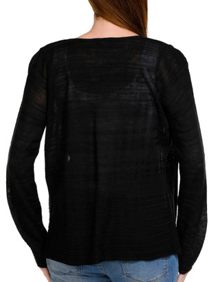 Thumbnail 2: TASH & SOPHIE Tash & Sophie Womens Solid Cardigan 