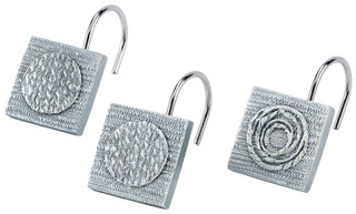 Thumbnail 1: Avanti Avanti Galaxy 12-pc. Shower Curtain Hooks 