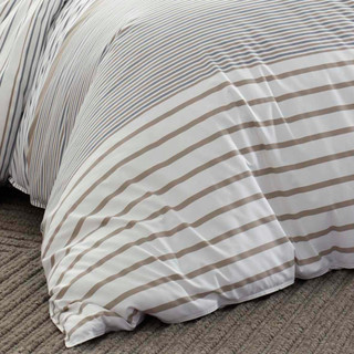Thumbnail 7: Eddie Bauer Eddie Bauer Cooper Stripe Duvet Cover Set 
