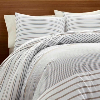 Thumbnail 5: Eddie Bauer Eddie Bauer Cooper Stripe Duvet Cover Set 