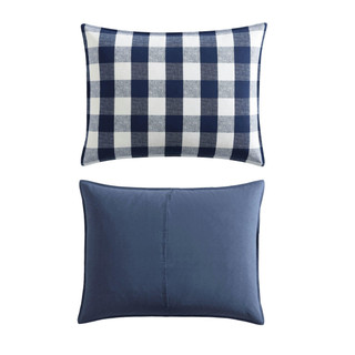 Thumbnail 8: Eddie Bauer Eddie Bauer Lakehouse Plaid Duvet Cover Set 