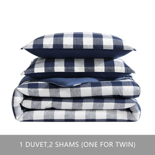 Thumbnail 17: Eddie Bauer Eddie Bauer Lakehouse Plaid Duvet Cover Set 