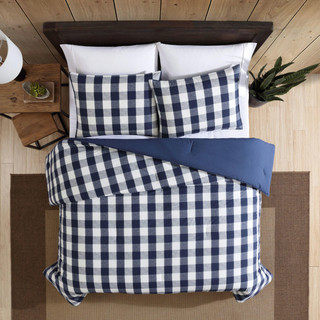 Thumbnail 15: Eddie Bauer Eddie Bauer Lakehouse Plaid Duvet Cover Set 